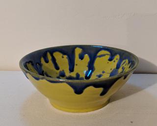 A stunning drippy bowl for your table.