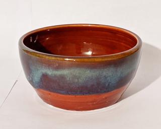 A stunning little bowl for your table. Small chip at base