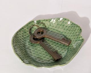 A sweet little ring dish for your dresser.
