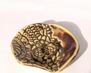 A sweet little dish for your dresser.