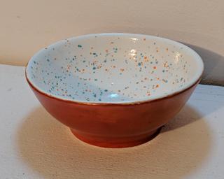A bright little summer bowl for your table.