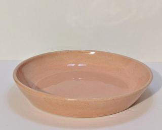 A lovely pink dish to serve up your favorite sides.