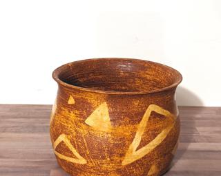 A unique rustic planter for your succulents.