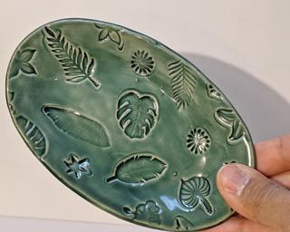 A sweet little dish for your dresser.