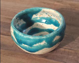 One of my first pieces listed in my new line of miniature ceramics.