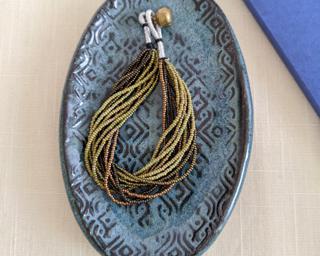 A sweet little dish for your dresser.